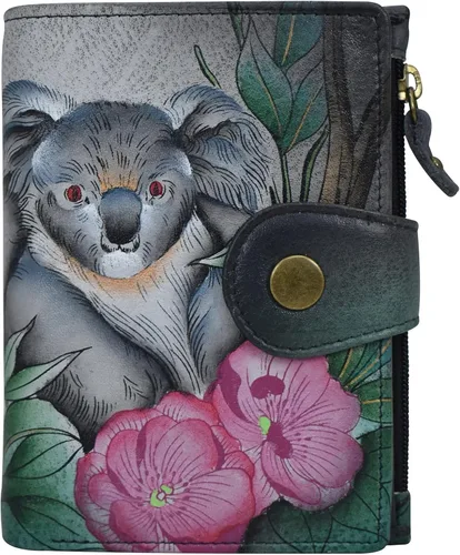 Miniatura 88 de Anna by Anuschka Cartera de mujer pintada a mano de cuero genuino para mujer