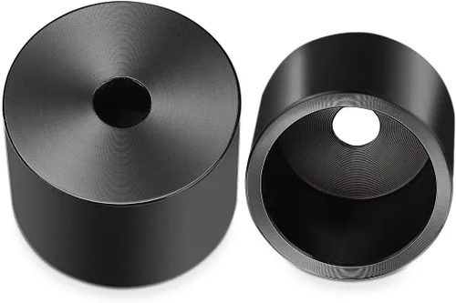 Miniatura 7 de auovo Un kit de reparación de mango de agarre de pilar se adapta a aleación de aluminio Ram 1500 2500 3500 2002-2009 (negro)