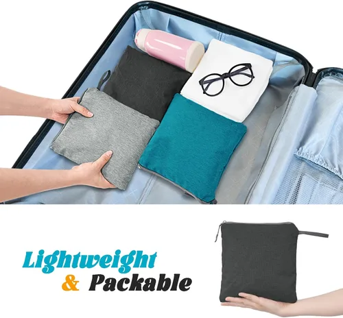 Miniatura 5 de Seektop Mochila de senderismo ultraligera de 20 litros, mochila de viaje impermeable empacable, pequeña bolsa para exteriores, mochila de día Azul