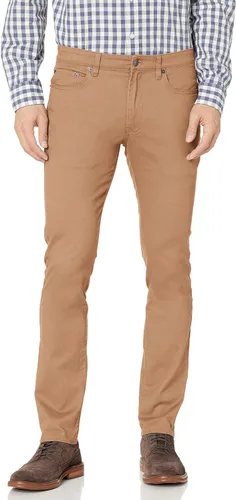 Miniatura 17 de Amazon Essentials - Pantalones ajustados para hombre, diseño de sarga elástica con 5 bolsillos