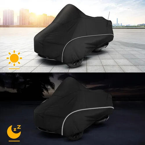 Miniatura 6 de Funda completa para Spyder F3 compatible con Can-Am Spyder F3T Tour y Limited 300D Oxford Protector de tela contra el polvo, la nieve, la lluvia