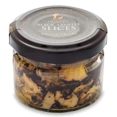 Miniatura 12 de TruffleHunter - Trufa negra picada - Trufas conservadas en aceite de oliva extra virgen - 2.82 oz
