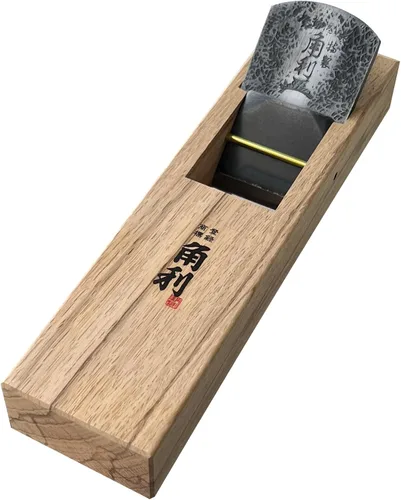 KAKURI KANNA - Plano japonés de 1.969 in para carpintería, plano de alisado japonés manual para acabado de madera, 9.5 x 2.5 x 2.3 pulgadas, cuerpo