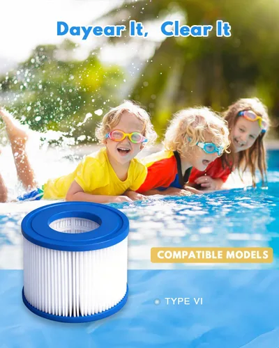 Miniatura 7 de Filtro de spa para bañera de hidromasaje tipo VI (paquete de 4) Filtro de piscina para 90352E 58323 90427E 58323E