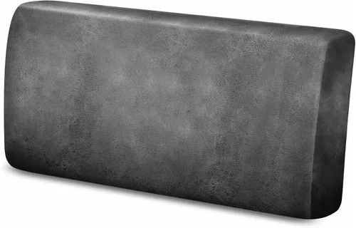 Miniatura 85 de Fundas de cojín tipo cuero para sofá, juego de fundas protectoras de muebles para sillón seccional, sofá biplaza de tela de elastano elástica