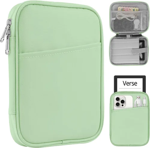 HoYiXi Funda Universal tipo Bolsa para Kindle Paperwhite/Colorsoft 2024-2012 de 6", 6.8", 7", Compatible con Kindle/Kobo/Tolino/Sony Completamente