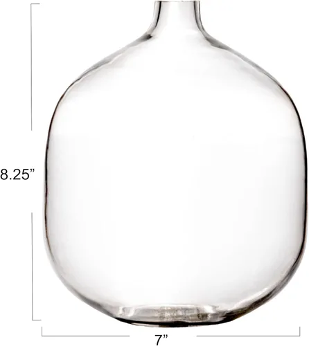 Miniatura 2 de Bloomingville Jarrón de Cristal Transparente Stout