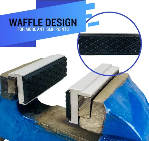 Miniatura 4 de Mordazas magnéticas de aluminio de 3 pulgadas Almohadillas de goma que no dañan Duraderas y fáciles de usar Ideal para profesionales