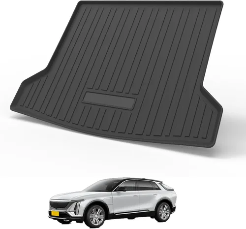 Miniatura 20 de Elsetyler Revestimiento de carga para viaje 2021 – TPO negro para todo tipo de clima, resistente al agua, bandeja de carga trasera, protector