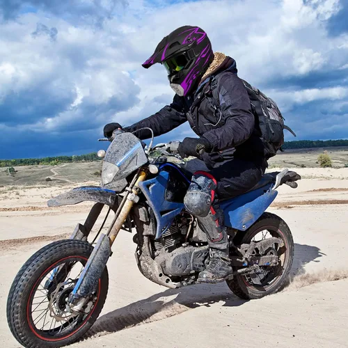 Miniatura 2 de Casco de Motocross Aprobado por DOT para Jóvenes/Niños - Casco Ultraligero de Cara Completa para Bicicleta de Tierra/ATV con Gafas, Guantes
