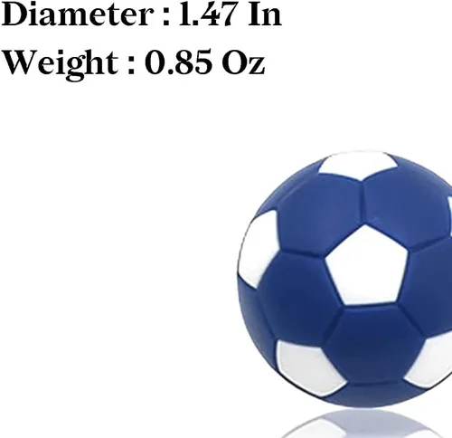 Miniatura 2 de Pelotas de mesa de futbolín de 1.42 pulgadas, pelotas de fútbol de mesa para juego de mesa de futbolín, accesorios de repuesto de futbolín 9