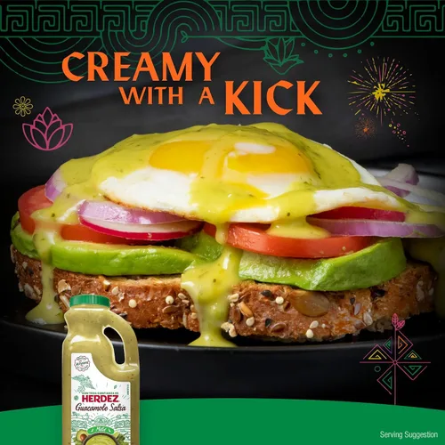 Miniatura 5 de HERDEZ Salsa de Guacamole Suave en Jarra, 32 oz (Paquete de 1)