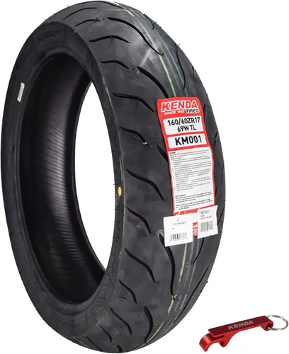 Miniatura 8 de Kenda KM1 (KM001) 140/70R17 Neumático trasero para motocicleta Sport Touring 66H - Neumático radial con estabilidad a alta velocidad y excelente
