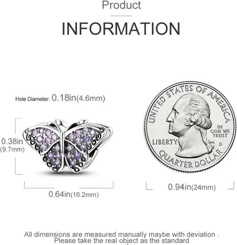 Miniatura 22 de Hapour Dijes de plata de ley 925 para pulseras, collar, joyería europea, colgante de cuentas para mujeres y madres