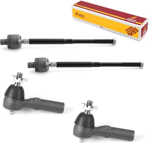 Miniatura 75 de Metrix Premium Chassis Parts - Juego de 4 barras de acoplamiento interior y exterior para Audi A3 15-16, Seat Leon 06-20 (México), 09-17 Volkswagen
