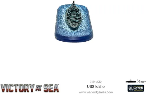 Miniatura 2 de Warlord Victory at Sea USS Idaho US Navy for Victory at Sea WWII - Kit de plástico para acorazado de la Segunda Guerra Mundial 742412052, grande