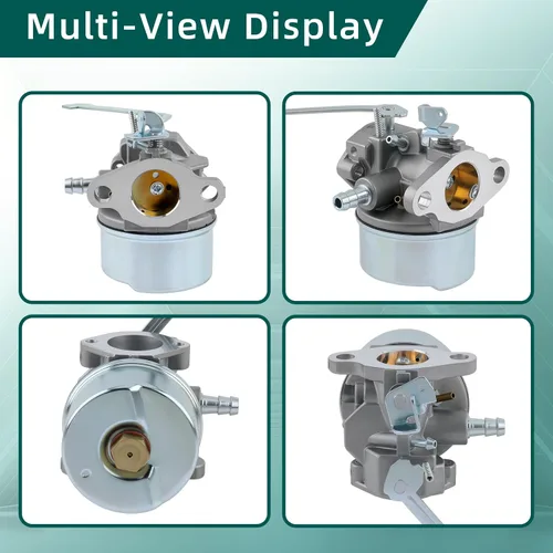 Miniatura 3 de AUTOKAY 38170 640086A Carburador Compatible con Tecumseh 3HP 2 Ciclo HSK600 HSK635 TH098SA para Toro 38171 38172 38173 38175 38176 38177 38178 38182