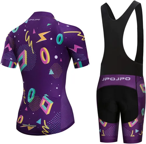 Miniatura 126 de Hotlion Conjuntos de camisetas de ciclismo para mujer, ropa de ciclismo de verano, trajes de bicicleta de carretera, ropa de ciclismo de manga corta