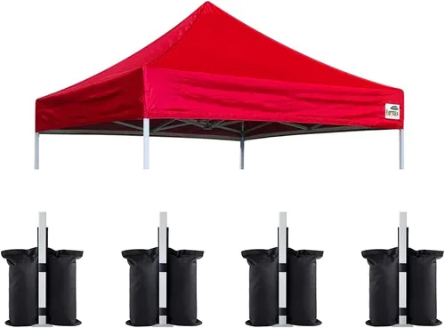 Miniatura 65 de Eurmax USA toldo desplegable de repuesto, cubierta superior para tienda de campaña, armado instantáneo, solo la cubierta superior, 4 bolsas
