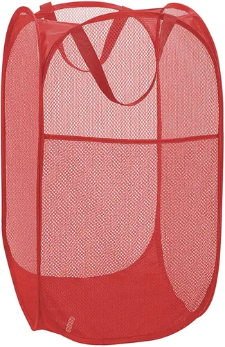Cesta desplegable para lavandería, cesta plegable de malla para la lavandería, cesta de ropa plegable portátil, contenedor de almacenamiento para