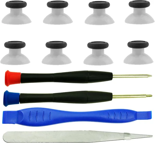 Miniatura 17 de Kit de reparación de joysticks analógicos de repuesto para controlador Xbox Core, palanca de pulgar para Xbox One S/X/Elite, piezas de palillos
