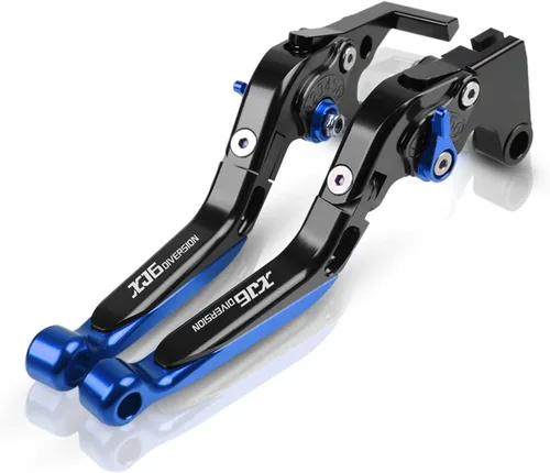 Miniatura 9 de DOUKI Para Yamaha XJ6N XJ6 Diversion 2009-2015 Palancas de embrague de freno extensibles plegables ajustables con logotipo CNC accesorios palanca