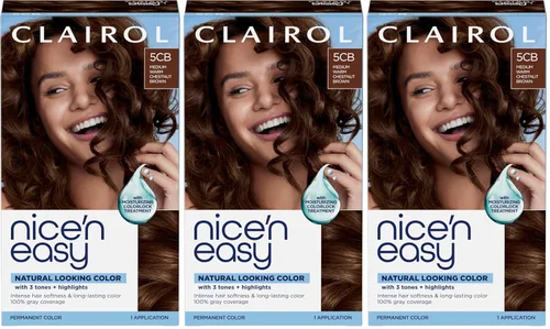 Miniatura 58 de Clairol Nice'n Easy - Tinte permanente para el cabello, color azul negro 2BB, paquete de 1 unidad 2BB Azul Negro