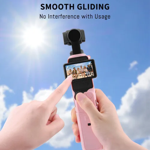 Miniatura 7 de Funda de silicona Pocket 3 para DJI Osmo Pocket 3, Estuche Protector Protector de Lente Manga Resistente a Arañazos Compatible con DJI OSMO Pocket 3