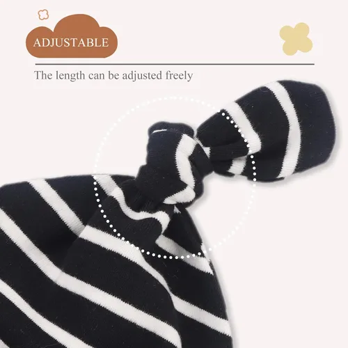 Miniatura 3 de Newborn Hats for Boys Cotton Newborn Beanies Autumn Winter Infant Baby Girls Hat 0-12 Months