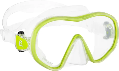 Miniatura 2 de Cressi Máscara de buceo sin marco de lente única y snorkel seco para esnórquel, buceo, F-Dual y Tao Dry: diseñado en Italia