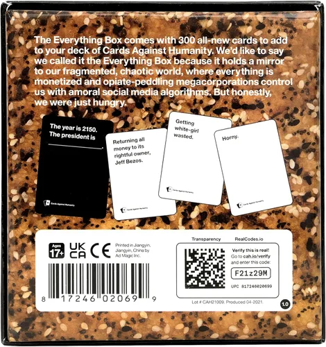 Miniatura 3 de Cards Against Humanity: Caja Todo • Expansión de 300 cartas • Amplía tu mazo sin problemas