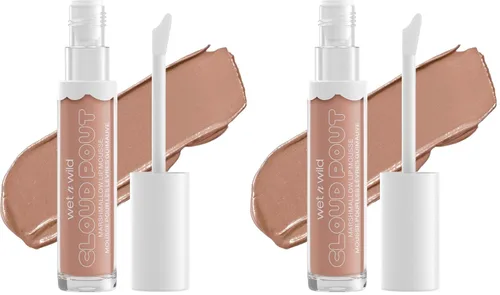 Miniatura 8 de wet n wild Liquid Lipstick Cloud Pout Marshmallow, Light Pink Cloud Chaser Mousse de crema labial mate Aceite de argán Vitamina E
