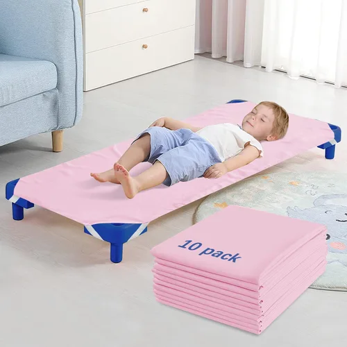 Miniatura 9 de Paquete de 10 sábanas para cuna para guardería, tamaño estándar, se adapta a cuna de 23 x 51 pulgadas, esenciales para guardería, sábana de cuna Gris