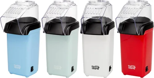 Miniatura 6 de Tasty palomitas de maíz con aire caliente, palomitas saludables y deliciosas en minutos, rápidas y fáciles de usar, taza medidora incorporada