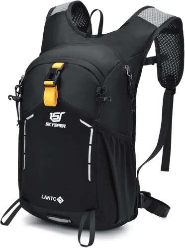 Miniatura 16 de SKYSPER Mochila de senderismo pequeña – Mochila de viaje de 15 L, ligera, resistente al agua, mochilas de senderismo para mujeres y hombres