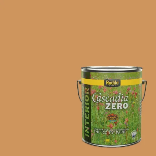 Miniatura 38 de Rodda Paint CASCADIA ZERO - Pintura plana e imprimación para interiores en uno, cuarto de galón, crema de ballet