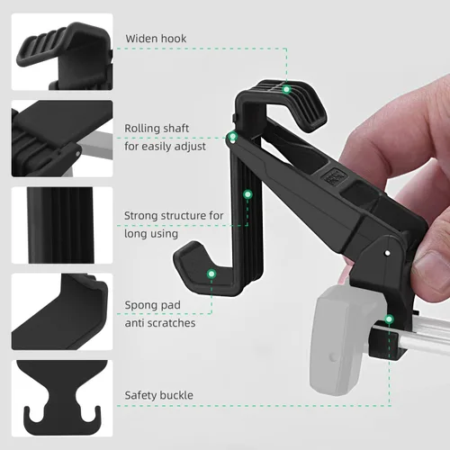 Miniatura 3 de HeiyRC Soporte para tableta para DJI Neo, Mini 4K, Mini 4 Pro, Mini 3/3 Pro, Mini 2 SE, AIR 3, Mavic 3 Pro, Mavic Air 2S Soporte extendido ajustable