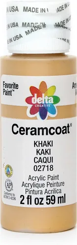 Miniatura 204 de Delta Creative Ceramcoat - Pintura acrílica en varios colores (2 onzas), 2436, carbón