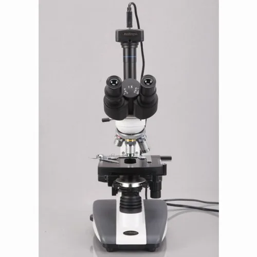Miniatura 2 de AmScope Microscopio LED compuesto biológico T360B-M 40X-2000X + cámara digital de 1.3MP