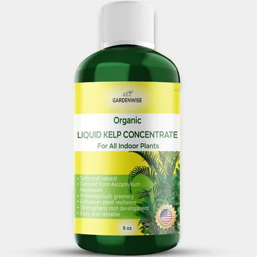 Miniatura 88 de GARDENWISE Fertilizante orgánico prémium de anturio de algas marinas – Alimento líquido para plantas de algas marinas – Potenciador de suelo rico