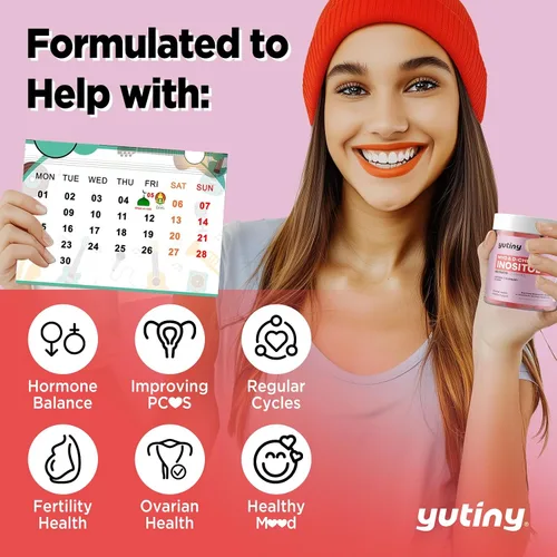Miniatura 7 de Gomitas veganas con omega 3 de mio-inositol y D-Chiro Inositol para mujer