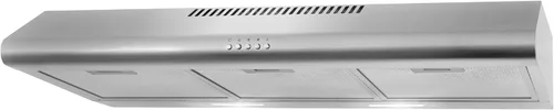 Miniatura 11 de COSMO COS-5MU36 Campana extractora de conductos para debajo del gabinete de la colección Delta de 36 pulgadas, controles de botón, filtros Acero