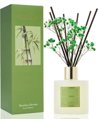 Miniatura 41 de Cocorrína Juego de difusor de varillas - Difusor perfumado de rosa satinada con varillas para el hogar, difusor de varillas para decoración