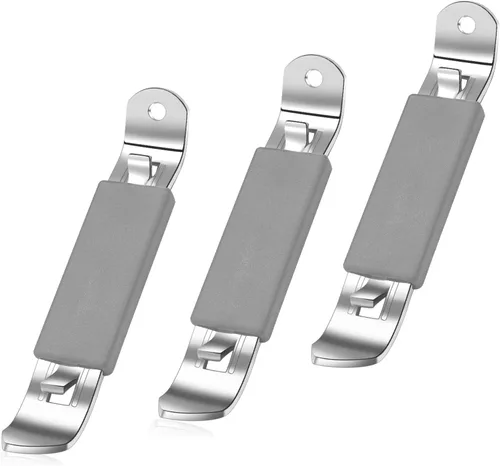 Miniatura 15 de 3 Piezas Abrebotellas Magnéticos Abridor de Latas Abridor de Cerveza Clásico Acero Inoxidable Abrebotellas Pequeño Perforador de Latas con Imán