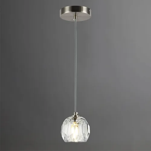 Miniatura 19 de Lámpara colgante de latón, lámpara colgante de cristal en forma de cubo para isla de cocina, moderna pequeña lámpara colgante de techo regulable