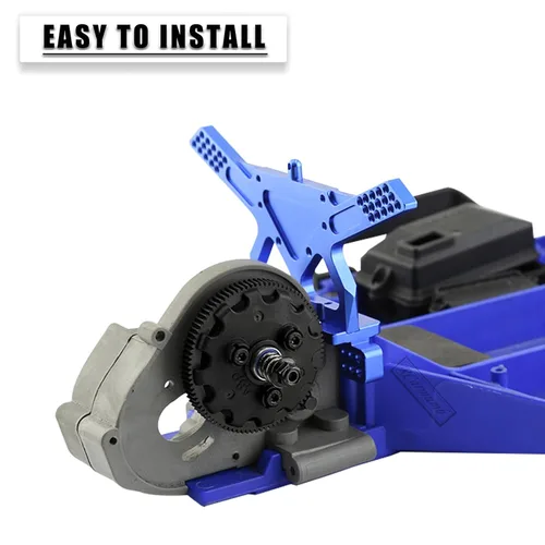 Miniatura 3 de RC 48P 90T Pieza de mejoras de engranajes rectos para 1/10 Slash Rustler Stampede Bandit 2WD VXL XL-5, nailon resistente 5PCS 90T Spur Gear Hops Up