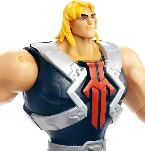 Miniatura 5 de He-Man and the Masters of the Universe - Figura grande de He-Man con accesorio inspirado en la serie animada MOTU Netflix, juguete coleccionable