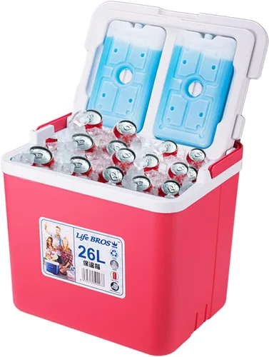 Miniatura 10 de Hielera portátil aislada de 11Qt 19Qt, caja de almuerzo con hielera a prueba de fugas, enfriadores duros con paquete de hielo extra para barbacoa