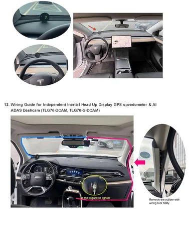 Miniatura 6 de ELING Pantalla frontal de 2-3/4 pulgadas, velocímetro GPS de 0-299 KM/H MPH, kit de módulo GPS inercial integrado con brújula y alarma de Negro