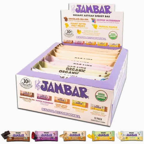 Miniatura 9 de JAMBAR Organic Artisan Energy Bar (Chocolate Cha Cha - 12 unidades)